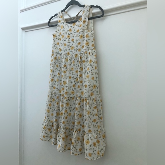 Hayden Girls Floral Tiered Maxi Pocket Dress - Picture 15 of 16